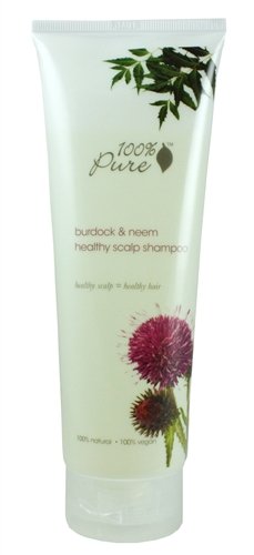 100 pure burdock neem healthy scalp shampoo net wt 8 fl oz 236 ml