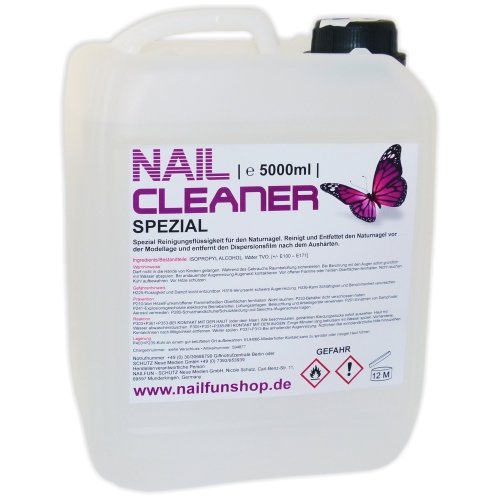 5 liter nail cleaner spezial klar im kanister 5000 ml nailcleaner