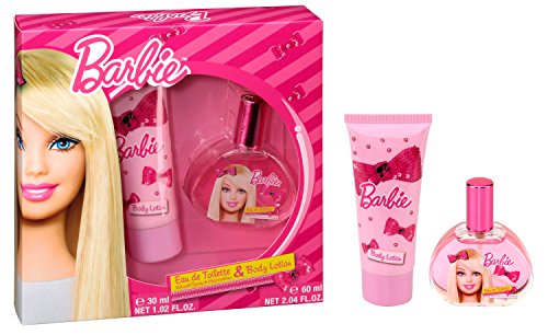 barbie geschenk set body lotion 60ml eau de toilette parfum spray 30ml 1