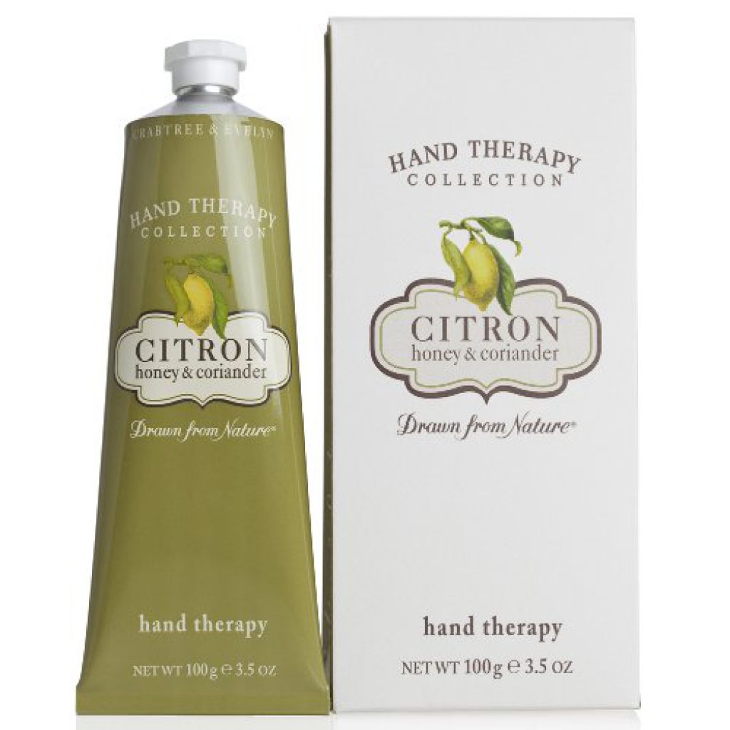Crabtree & Evelyn Citron, Honey & Coriander Hand Therapy Cream 100g