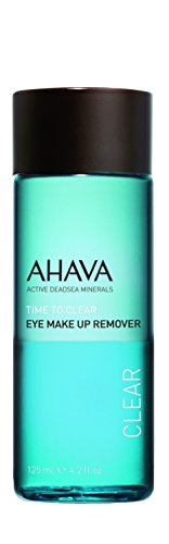ahava time to clear eye make up remover 1er pack 1 x 125 ml