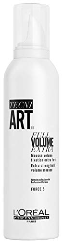 L'Oréal Professionnel Paris Tecni.ART Full Volume Extra, Schaum für Volumen, mit extra starkem Halt, ohne zu Verkleben, 250 ml