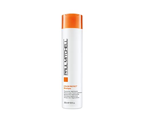 Paul Mitchell Color Protect Shampoo - tägliche Haar-Pflege für coloriertes Haar, sanftes Haar-Shampoo, spendet Feuchtigkeit, 300 ml