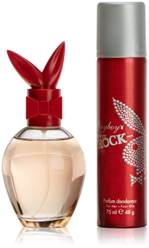 Playboy Play It Rock Geschenkset für Sie (EdT 50ml + Deospray 75ml)