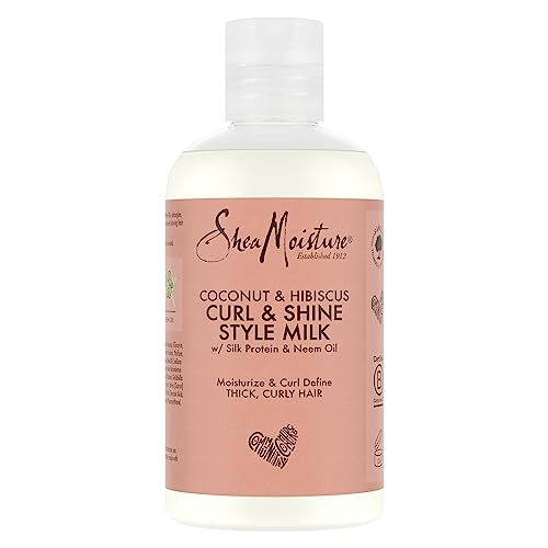 SHEA MOISTURE Moisture Coconut & Hibiscus Curl & Style Milk, 254 ml