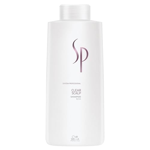 Wella SP System Professional Clear Scalp Shampoo, 1 L, frisch