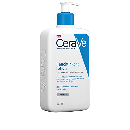 CeraVe – Feuchtigkeitslotion für trockene bis sehr trockene Haut (473 ml)