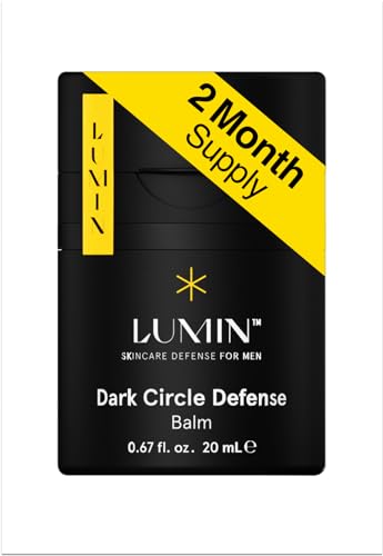 Lumin Augenserum zum Schutz vor dunklen Augenringen - Hautpflege für Männer - feinen Linien, Falten, Tränensäcken – mit Koffein, Niacinamid und Zitronenextrakt – 30 ml
