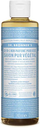 Dr. Bronner's Baby mild Flüssigseife 240 ml (ohne Duft)