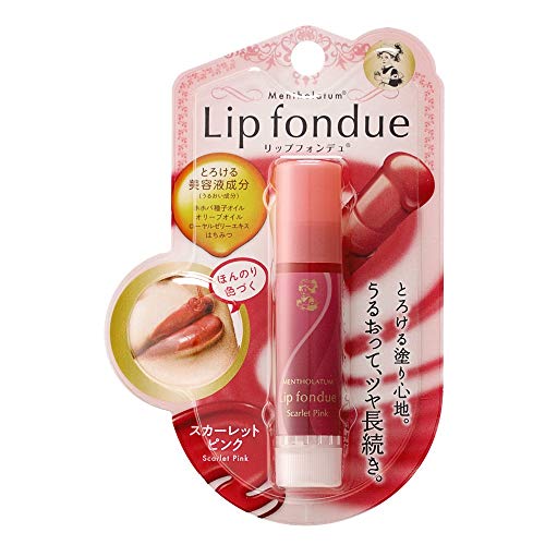 Mentholatum Lip Fondue Scarlet Pink 4.2g