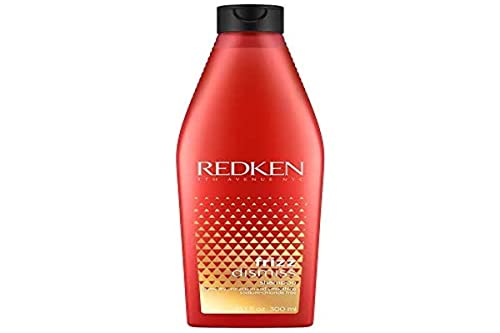 Redken Frizz Dismiss Shampoo, Haarshampoo mit Glättungseffekt gegen Frizz & statische Aufladung, feuchtigkeitsspendendes Pflegeshampoo, nährt & bändigt das Haar, 300 ml 1 Redken Frizz Dismiss Shampoo, Haarshampoo mit Glättungseffekt gegen Frizz & statische Aufladung, feuchtigkeitsspendendes Pflegeshampoo, nährt & bändigt das Haar, 300 ml