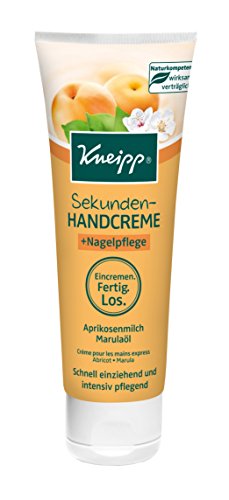 Kneipp Sekunden-Handcreme + Nagelpflege, 4er Pack(4 x 75 ml)