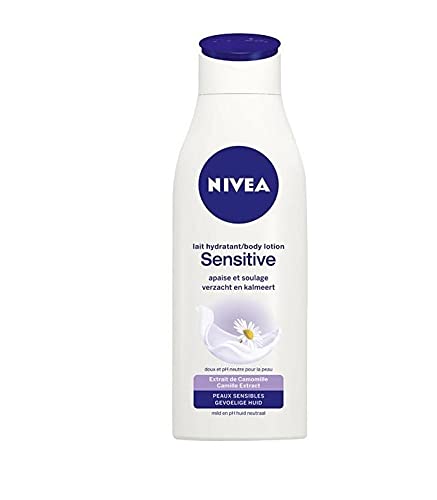 Nivea Body Lotion - Sensitive - für empfindliche Haut - 3er Pack (3 x 250 ml)