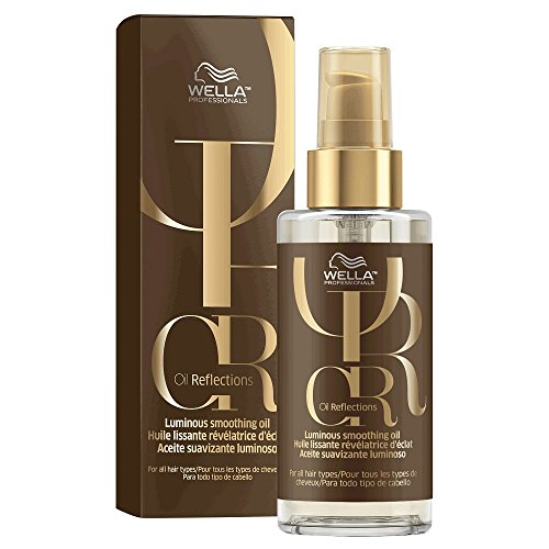 WELLA Professionals Oil Reflections Smoothening Öl für gestärktes und glänzendes Haar, 1er Pack (1 x 100 ml)