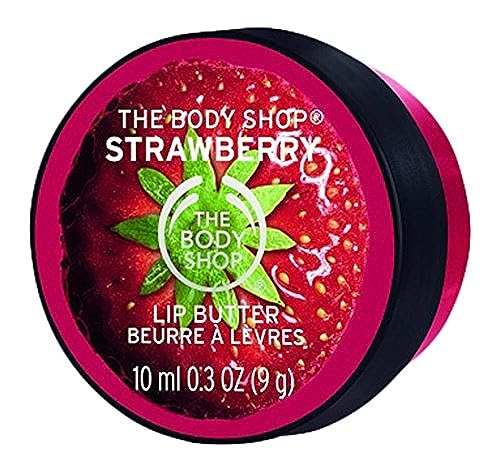 The Body Shop Strawberry Lip Butter unisex, Strawberry Lippenbutter 10 ml, 1er Pack (1 x 10 ml)