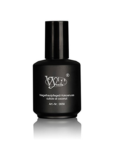 Vylet-Nails Nagelhaut Öl - Exclusives Nagelöl - Nagelpflege mit natürlichen Ölen - Pflegeöl, Kokosnuss, 15 ml