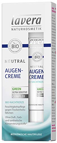 lavera Neutral Augencreme ∙ Bio Nachtkerze ∙ Intensive Feuchtigkeit ∙ Sensible Augenpartie ∙ Neurodermitis ∙ Medizinische Hautpflege ∙ vegan Bio Pflanzenwirkstoffe Naturkosmetik Augenpflege 15ml 1 lavera Neutral Augencreme ∙ Bio Nachtkerze ∙ Intensive Feuchtigkeit ∙ Sensible Augenpartie ∙ Neurodermitis ∙ Medizinische Hautpflege ∙ vegan Bio Pflanzenwirkstoffe Naturkosmetik Augenpflege 15ml