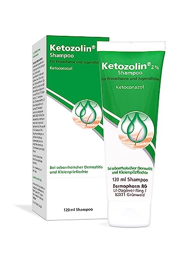 Ketozolin 2% Shampoo gegen Schuppen und Hautpilz 120ml 1 Ketozolin 2% Shampoo gegen Schuppen und Hautpilz 120ml