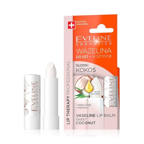 EVELINE KOKOSNUSS Vaseline-Lippenstifft für rissige Lippen 3,8g